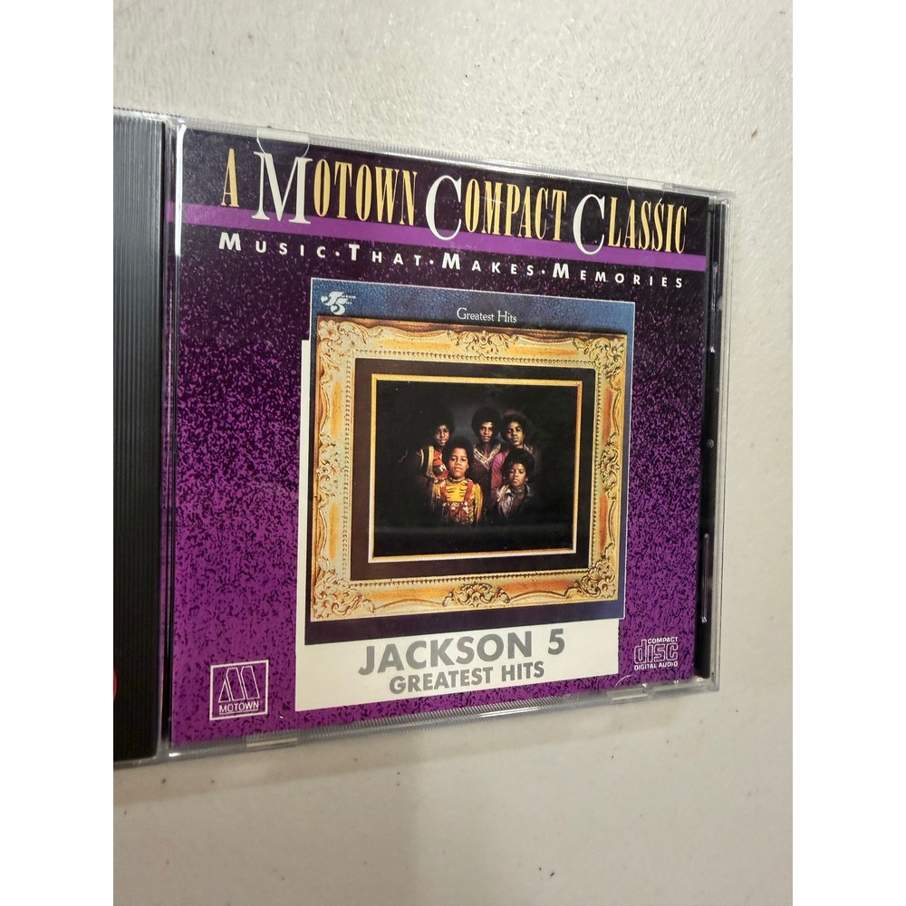 Jackson 5 Greatest Hits CD Motown Compact Classic 1987 MDO5201 ABC I'll Be There